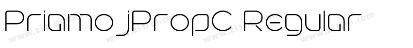 PriamojPropC Regular字体转换 PriamojPropC Regular字体转换